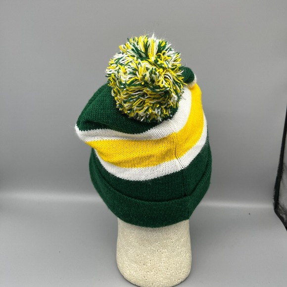 Duluth Trading Beanie Adult OS Outdoors Camping Hiking Hunting Pom-Pom Green - Picture 5 of 6